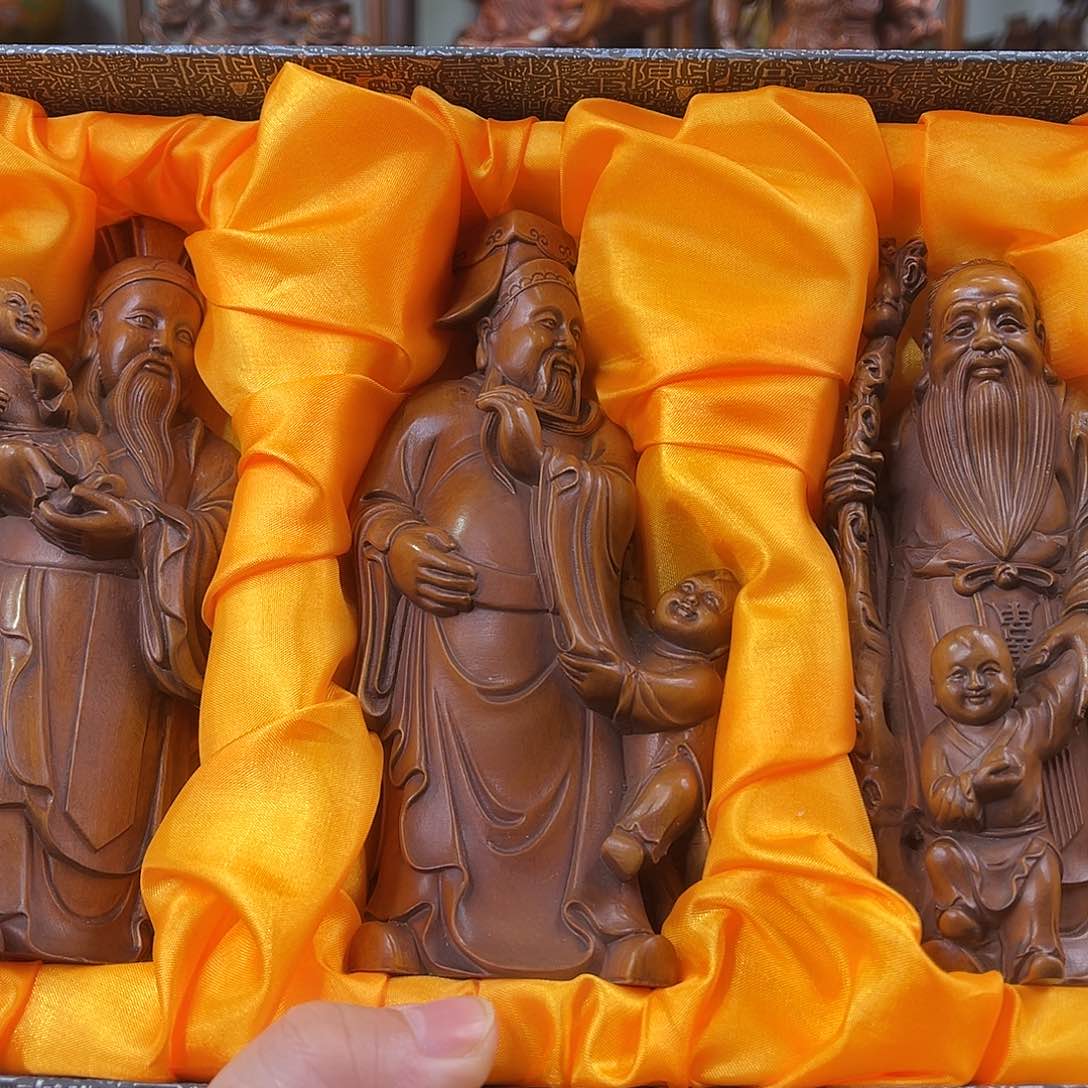 黄杨木黄杨木雕刻高度15厘米