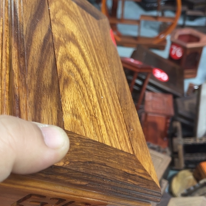 香榧木红木底座工艺品19