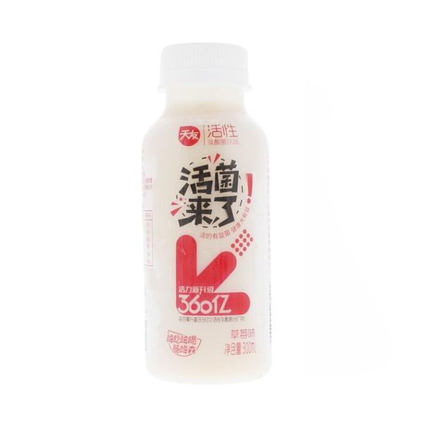天友活性乳酸菌饮品草莓味 300ml