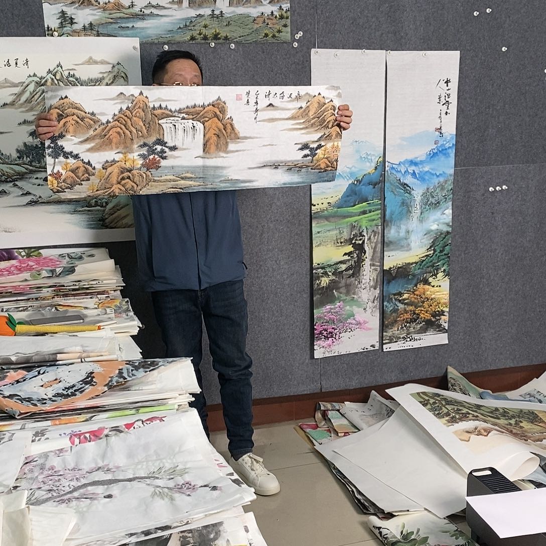 国画手写手绘国画作品204