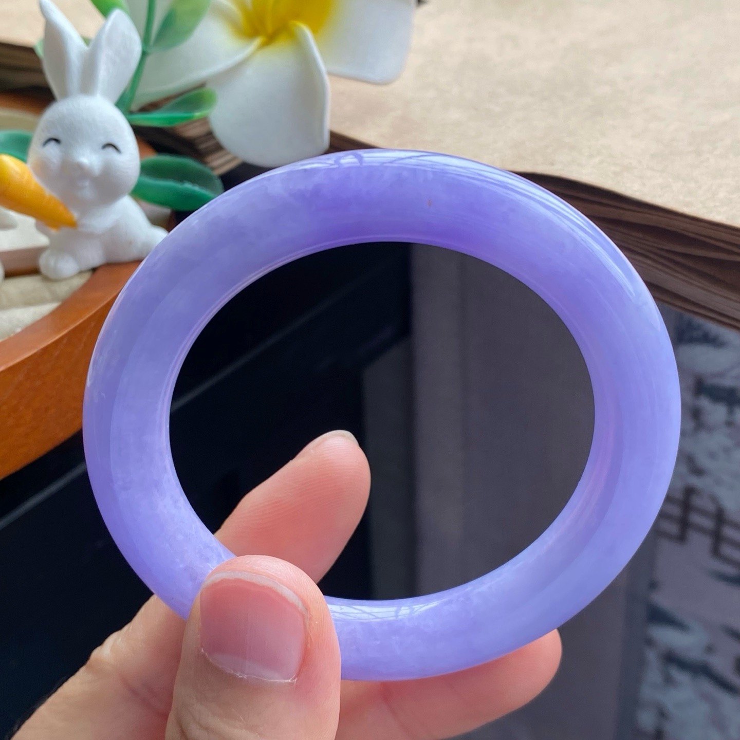 01.26批高货紫罗兰圆条13582号51.5-9.6 满紫色的浪漫！天然翡翠