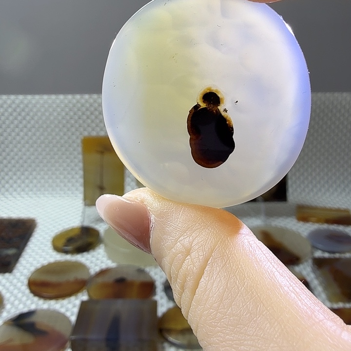 玛瑙/玉髓未镶嵌吊坠(不含链)28