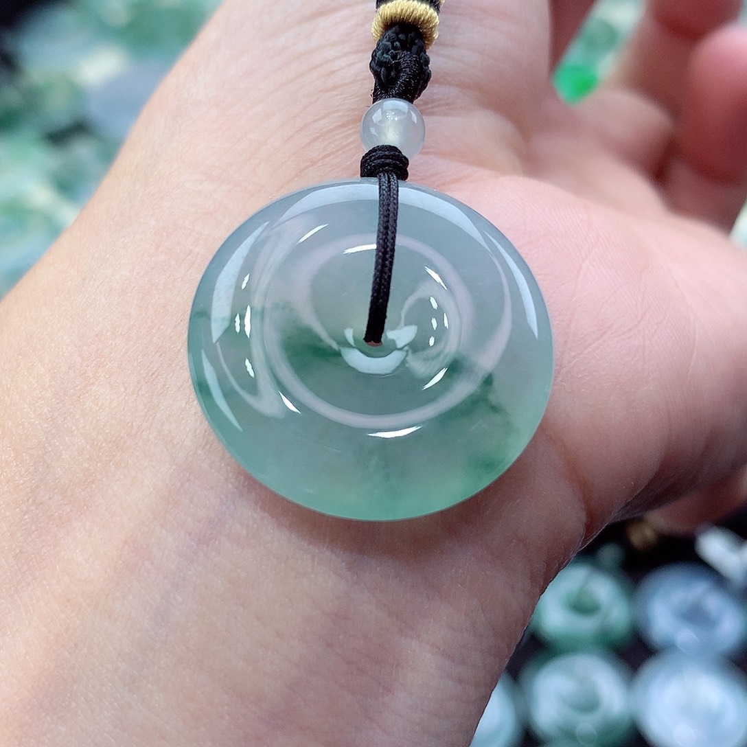 颈饰未镶嵌翡翠编号15。尺寸25-6