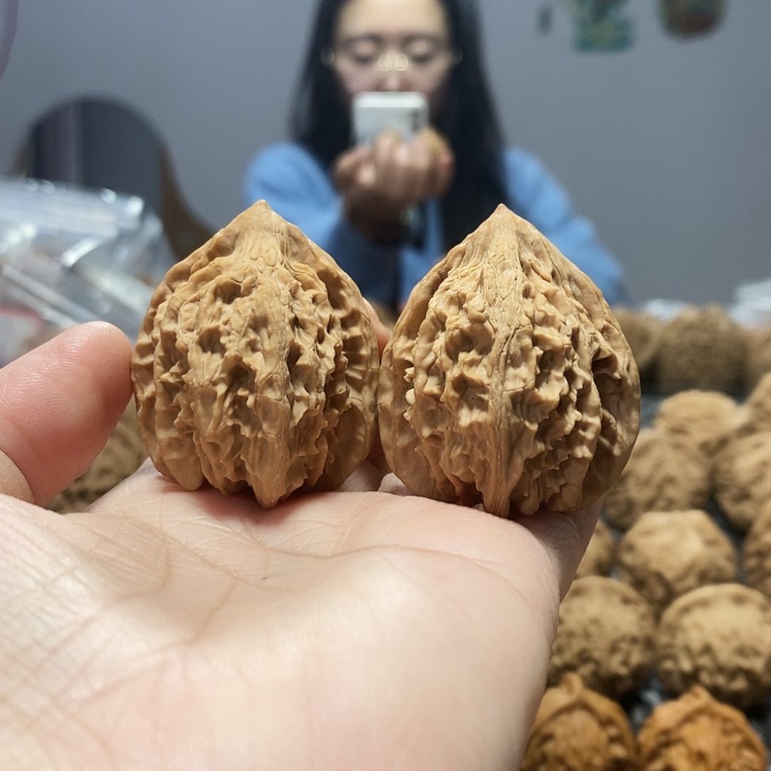 桃核吊坠 朱雀 36