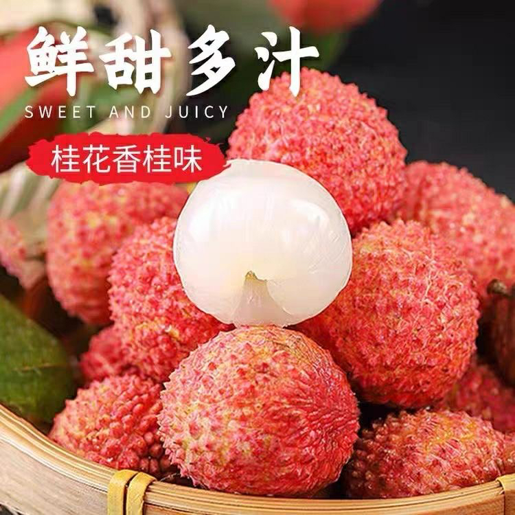 桂味荔枝京东顺丰冷链现摘现发当季新鲜桂味荔枝坏果包赔