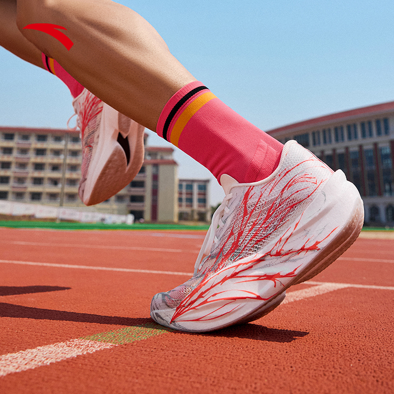 安踏C202 6代“心跳”男鞋女鞋马拉松竞速比赛专业碳板透气跑鞋