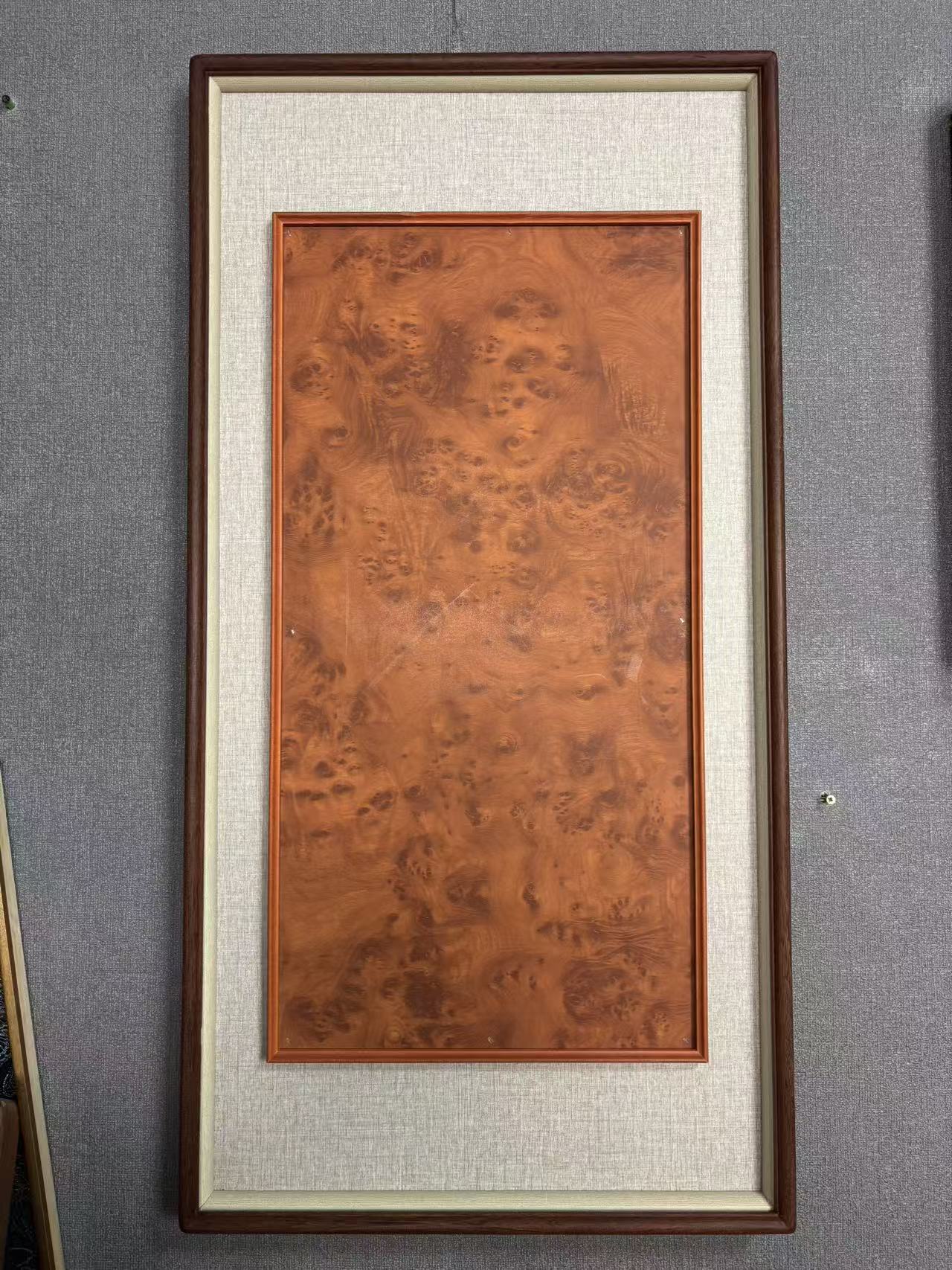 实木立体 框中框 外框45x90 内框33x66 配宣纸卡纸
