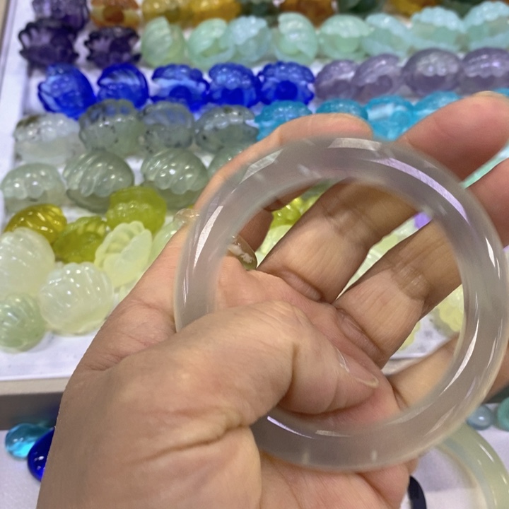 蛇纹石玉合金手镯