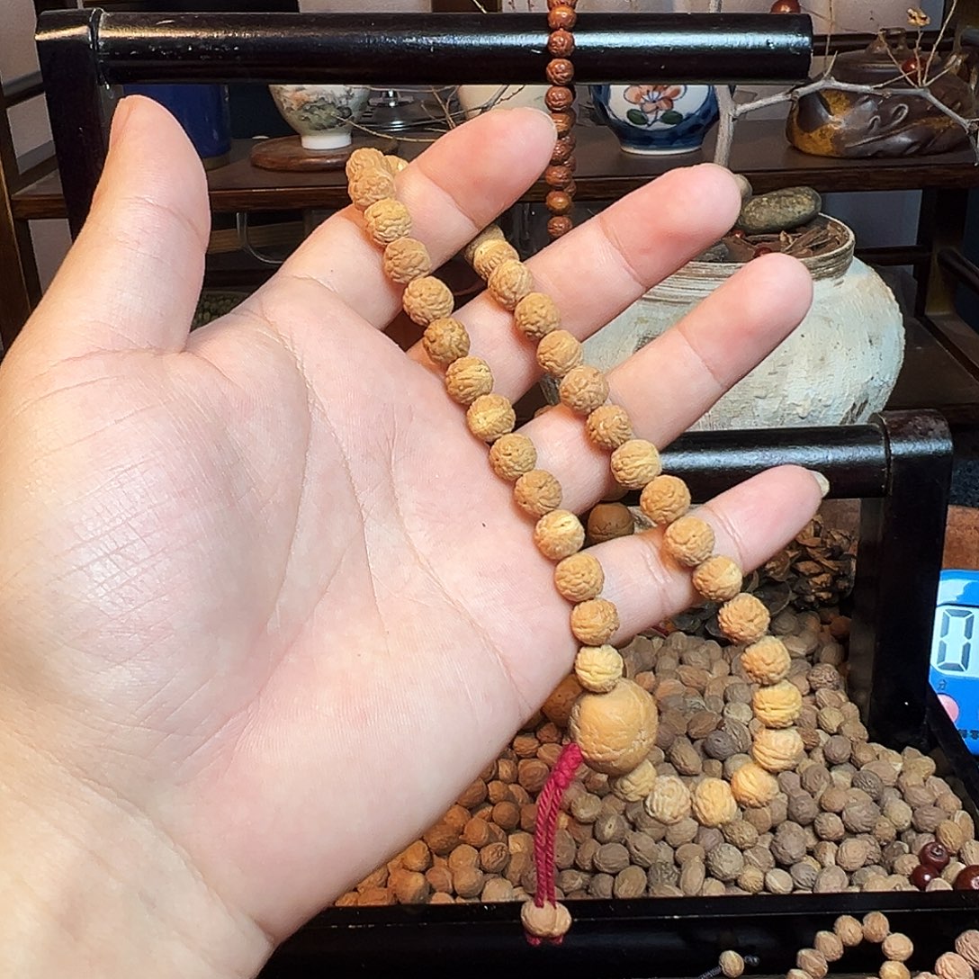 手串凤眼菩提野生酸枣核封眼