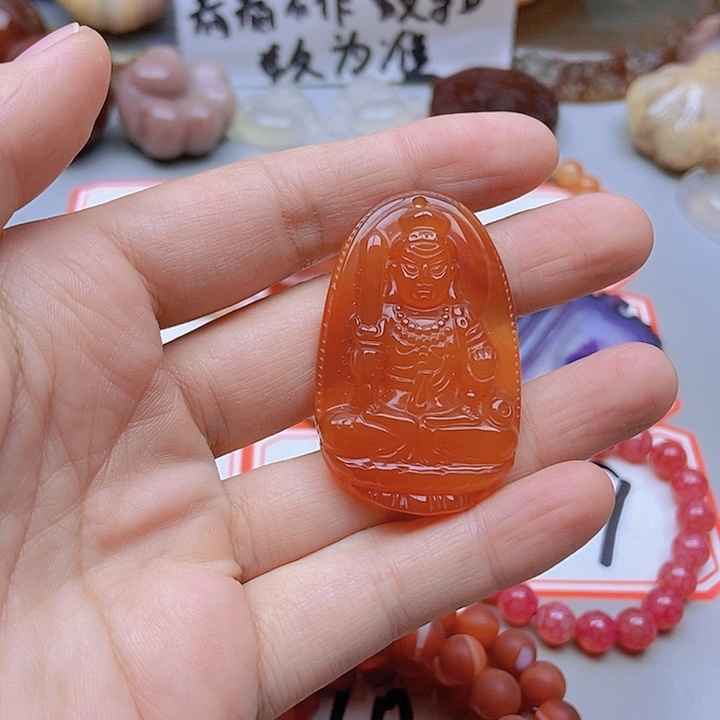 【闪购商品】未镶嵌玛瑙/玉髓珠宝半成品允**神