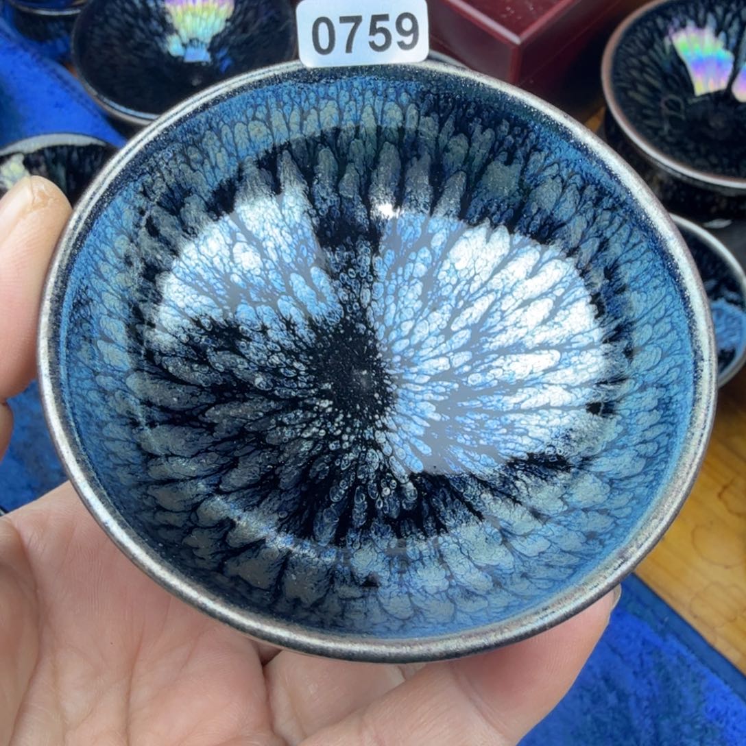 茶盏秦国凤高铁百花759