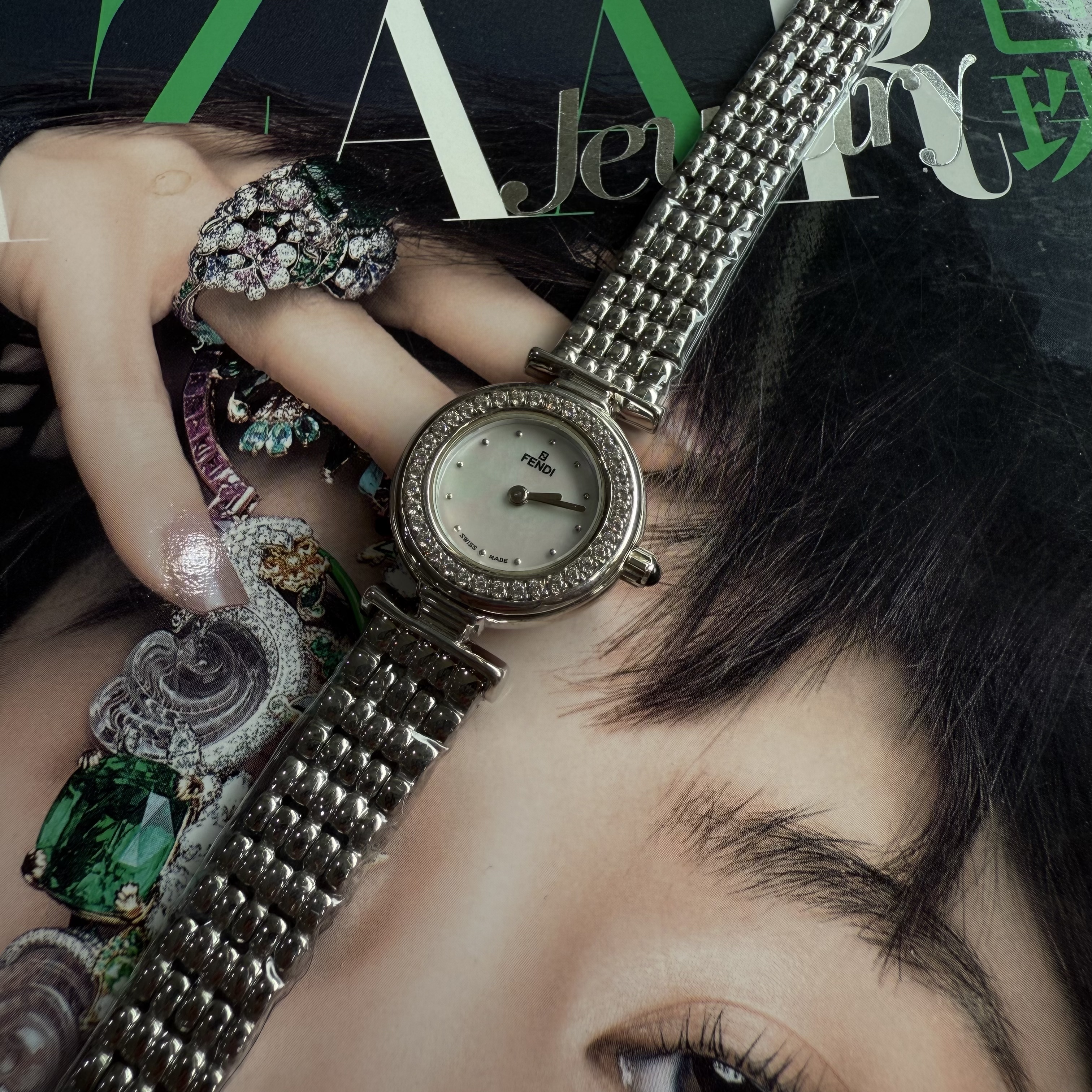 95新 FENDI/芬迪 95新FEND时尚腕表/女表  21mm 