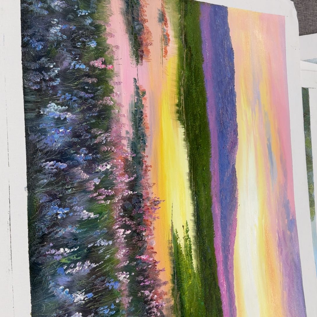 油画优惠活动开始了。