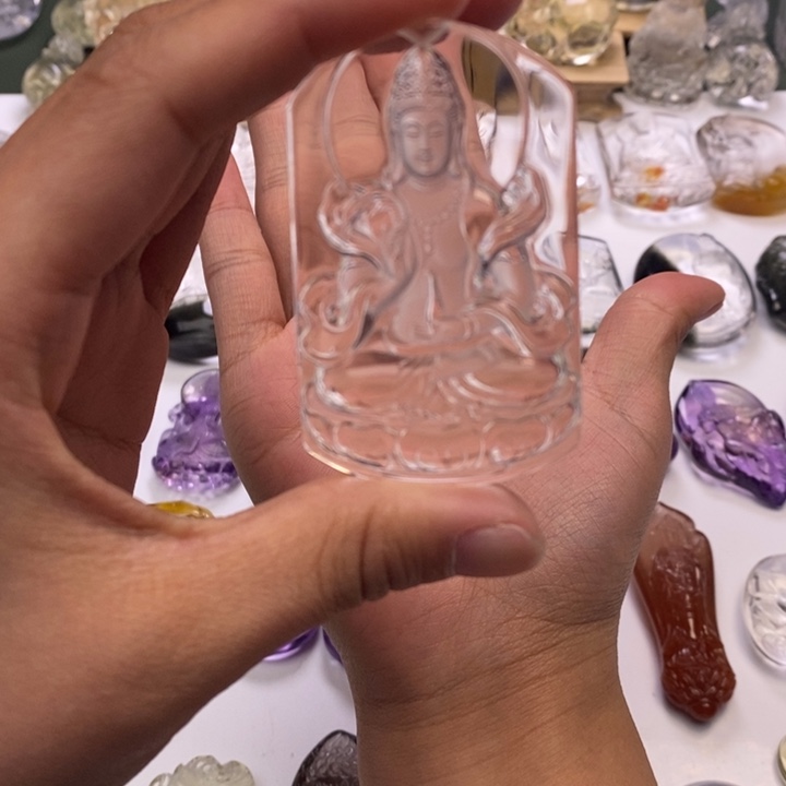 小***.水晶颈饰未镶嵌定制