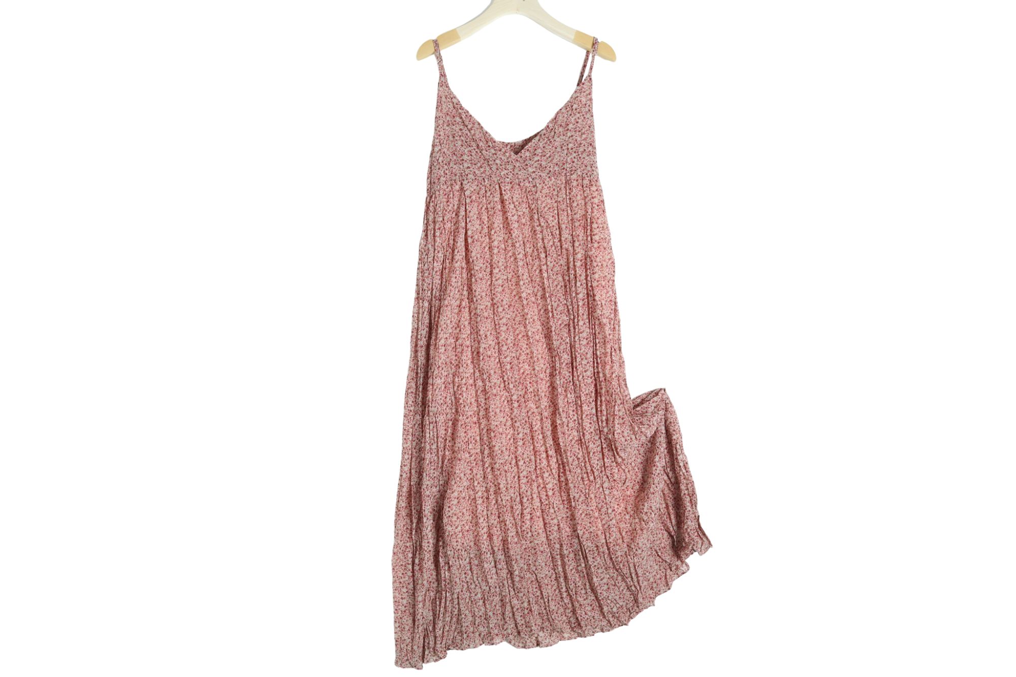 Q0021吊带裙碎花连衣裙法式长裙通勤女装复古吊带裙吊带优雅气质