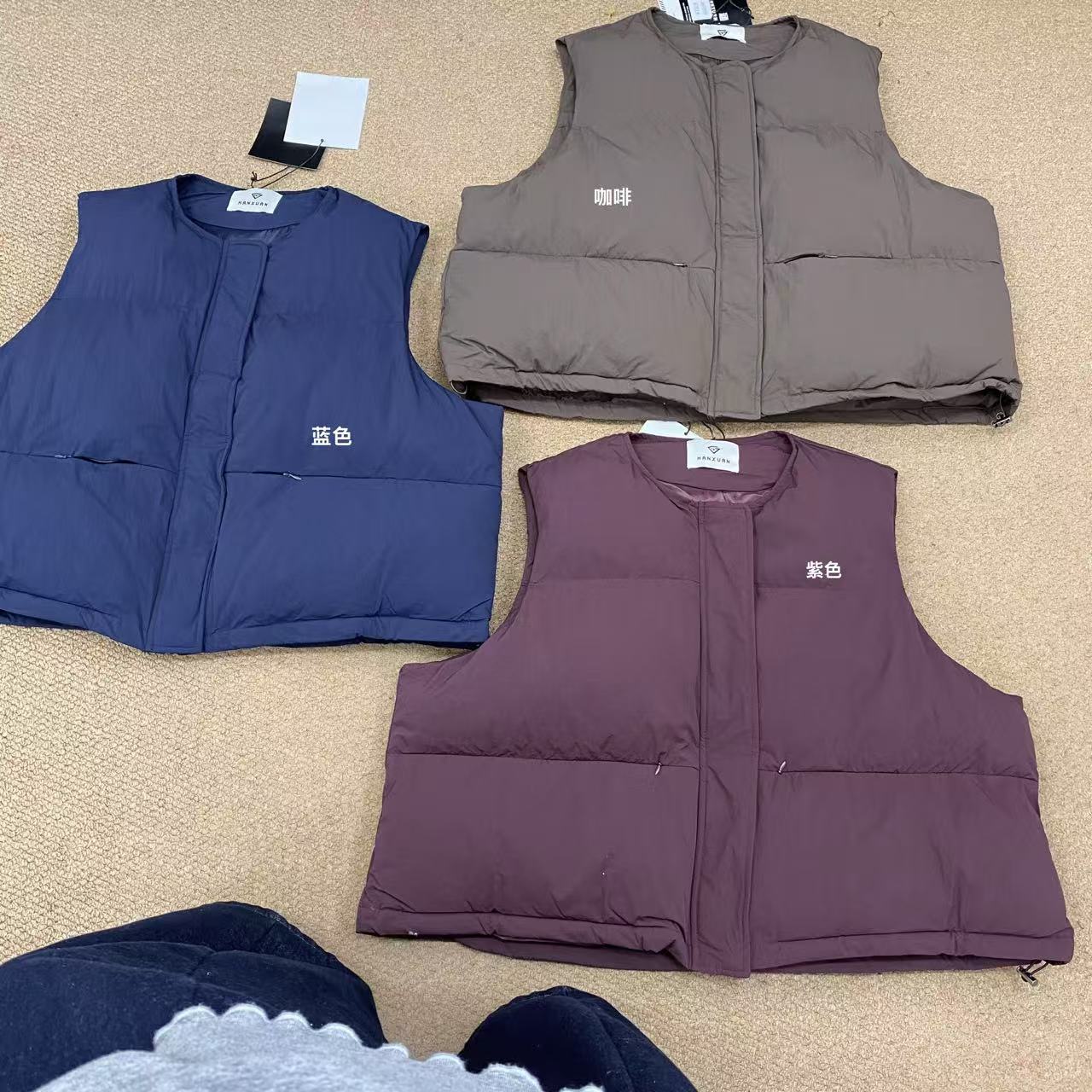 XHX#6701 FL 日系棉衣马甲 12-09