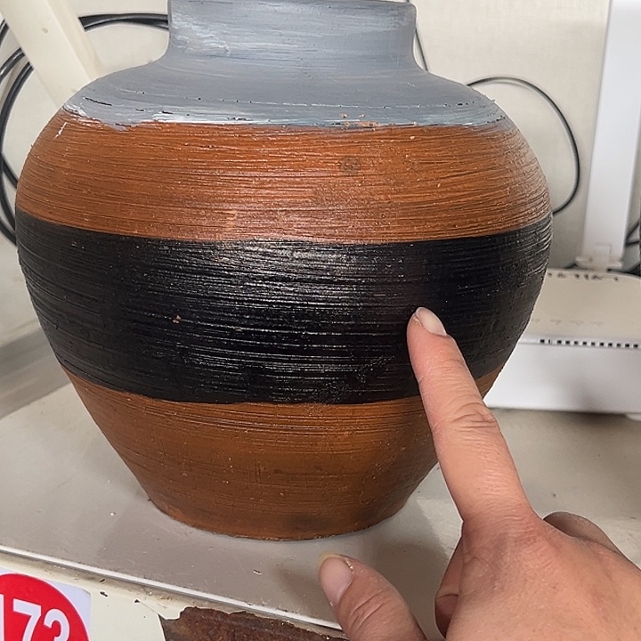 拼色坛子高20口9默认打孔