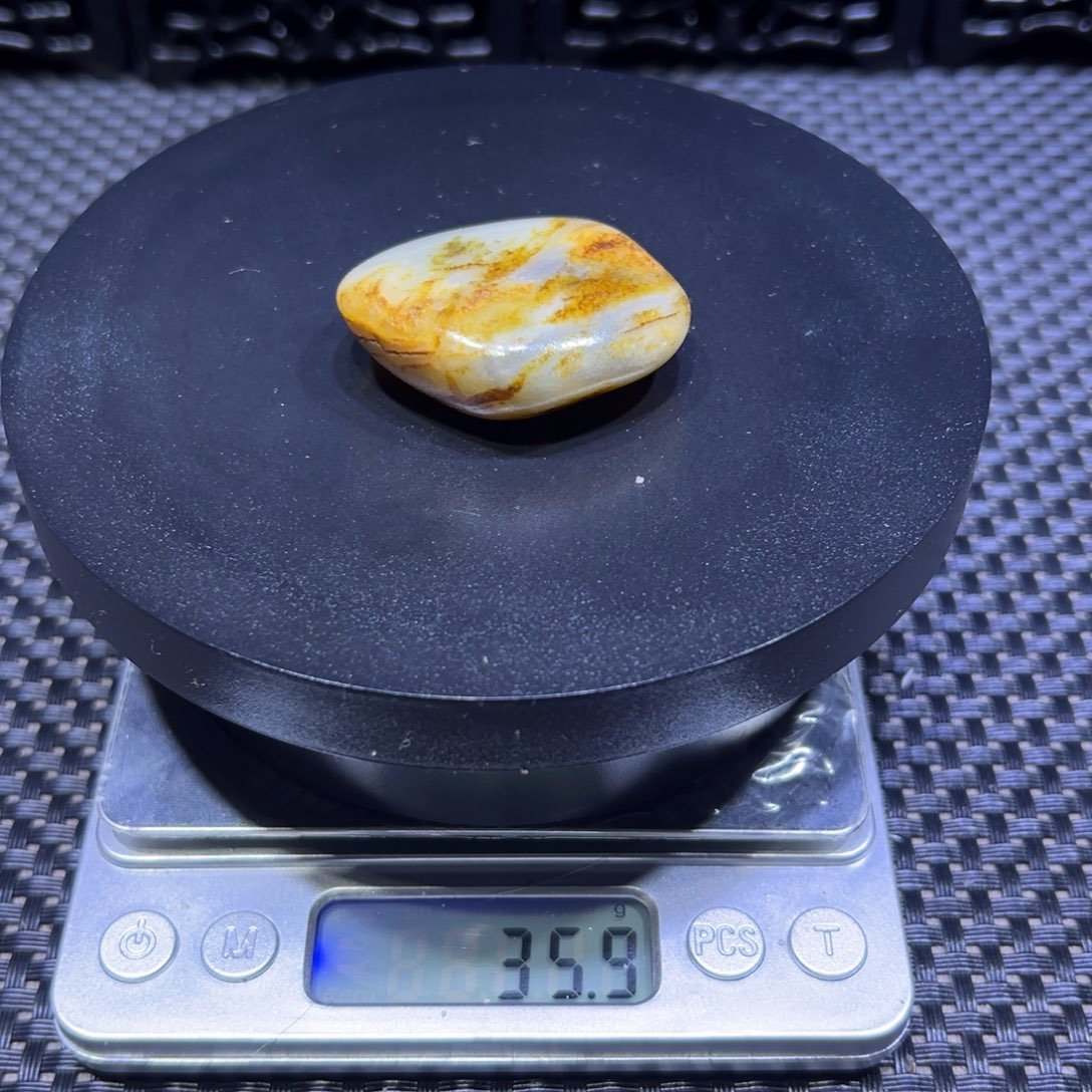 吊坠(不含链)未镶嵌和田玉（子料）35-34