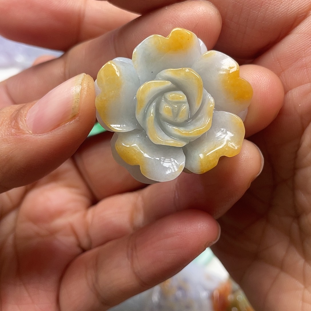 颈饰未镶嵌翡翠翡玉缘翡翠