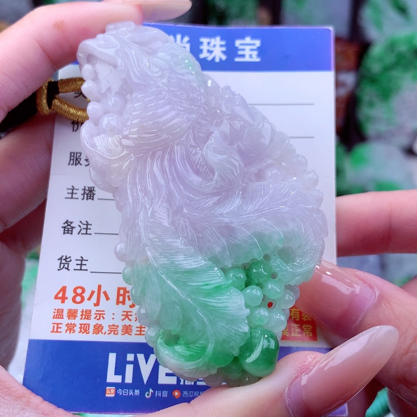 【闪购商品】翡翠颈饰未镶嵌天然