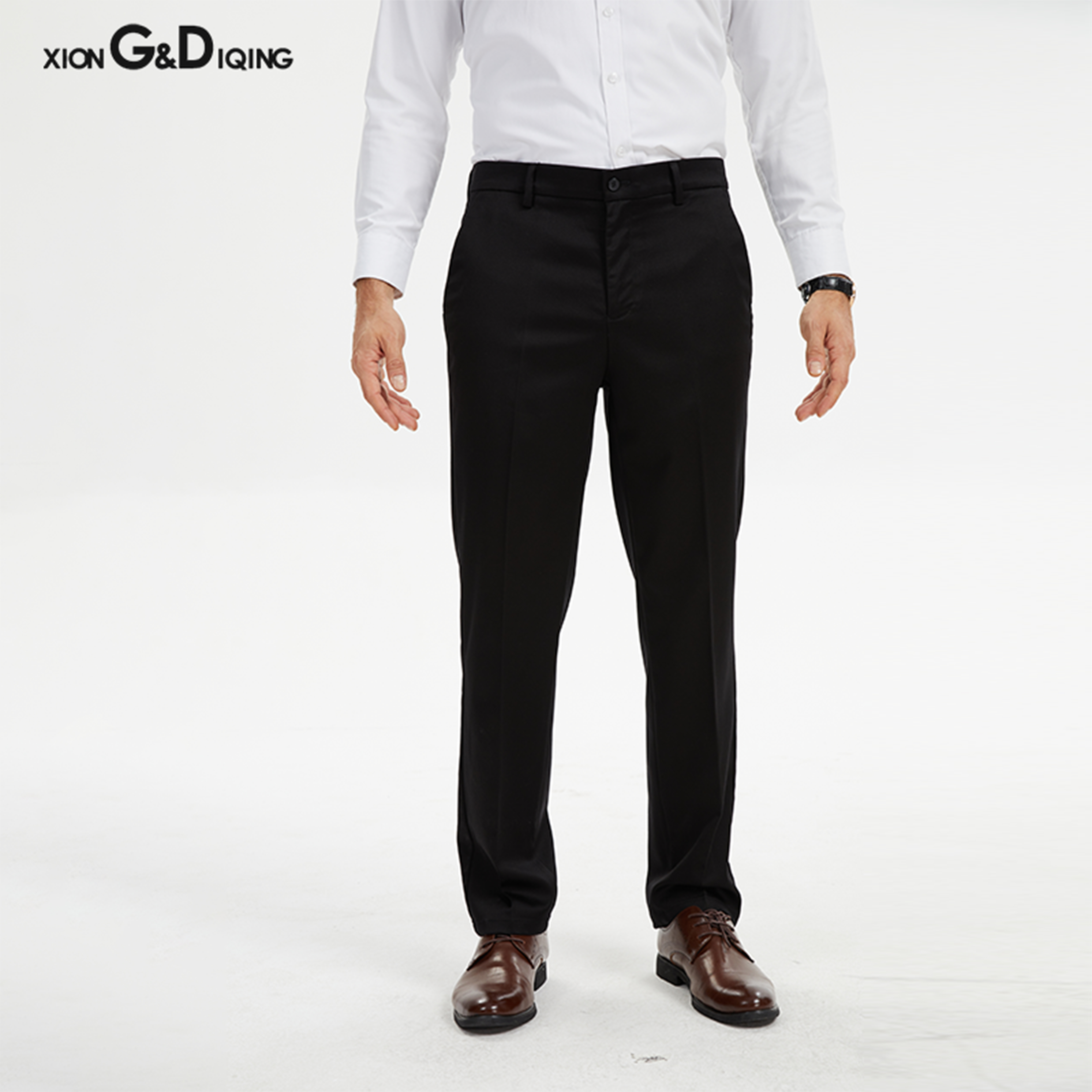 【春夏季新款莱赛尔天丝五十支双股】休闲西裤商务正装弹力百搭男裤