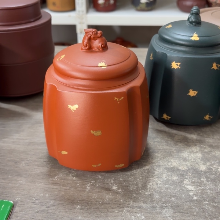 佑***益茶叶罐紫砂醒茶罐