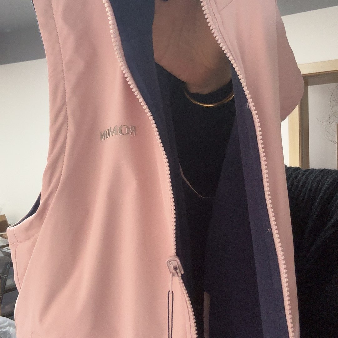 女款双面加绒防水马甲M码