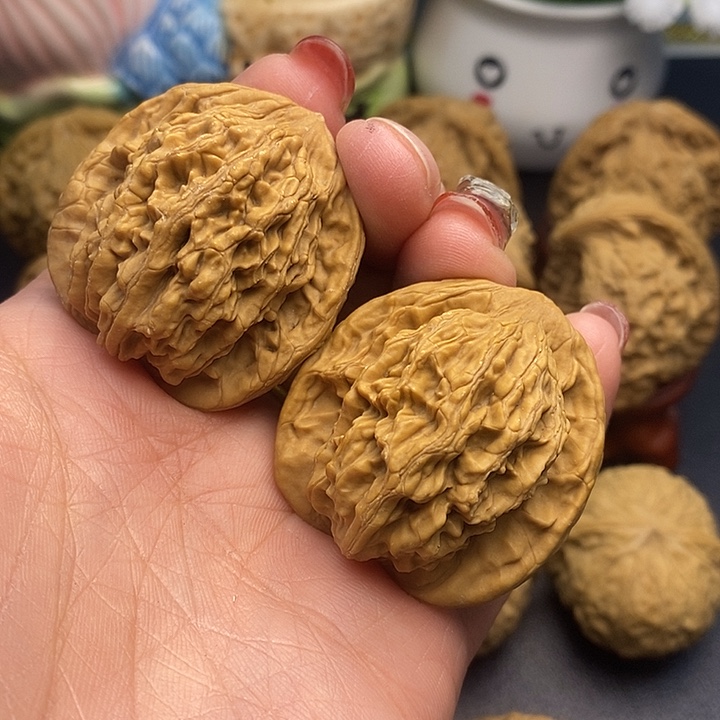 吊坠文玩核桃麦虎39