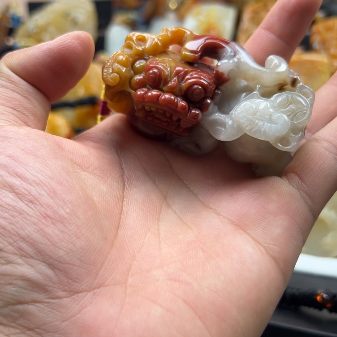 石英质玉（黄龙玉）未镶嵌hly