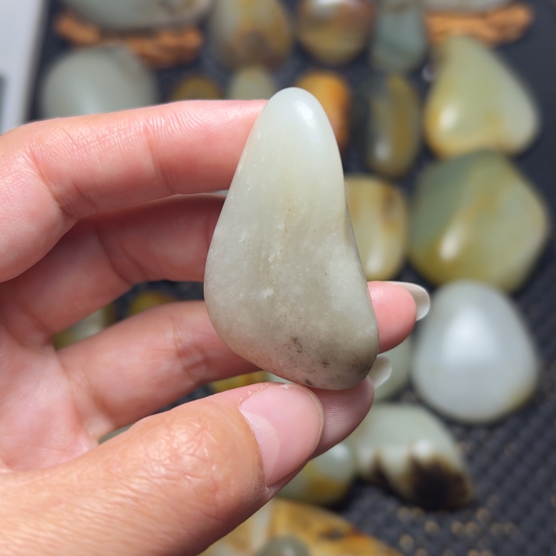 和田玉未镶嵌挂件10