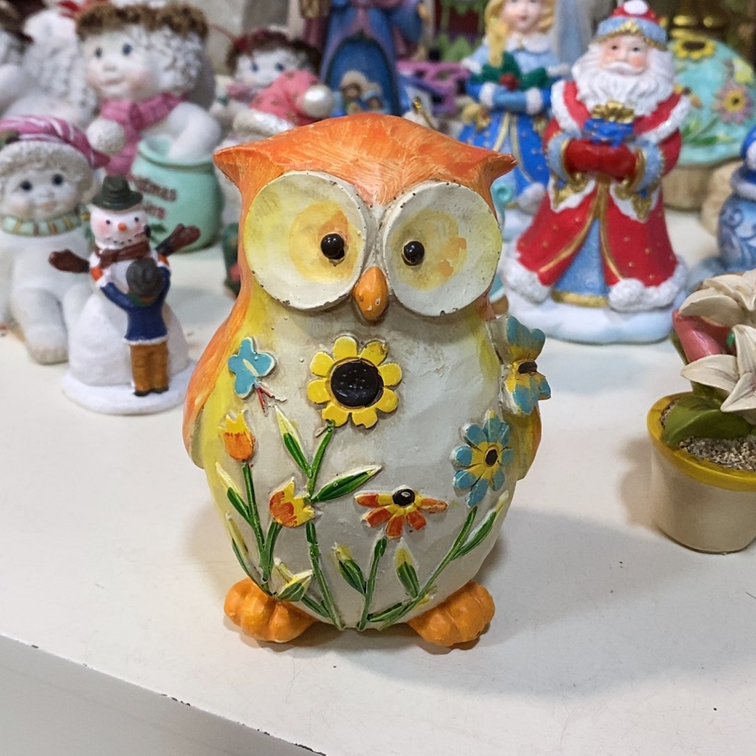 树脂制品猫头鹰工艺品