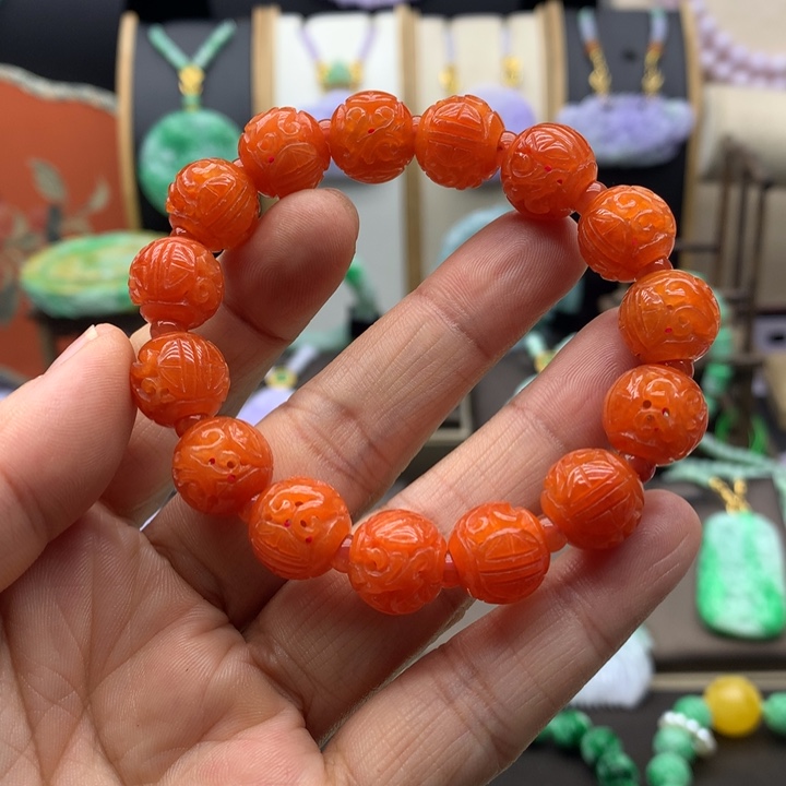 翡翠未镶嵌手链翡翠手链