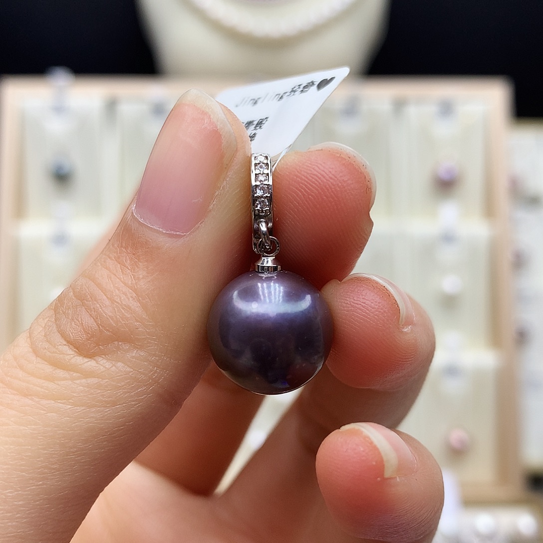 淡水珍珠颈饰合金