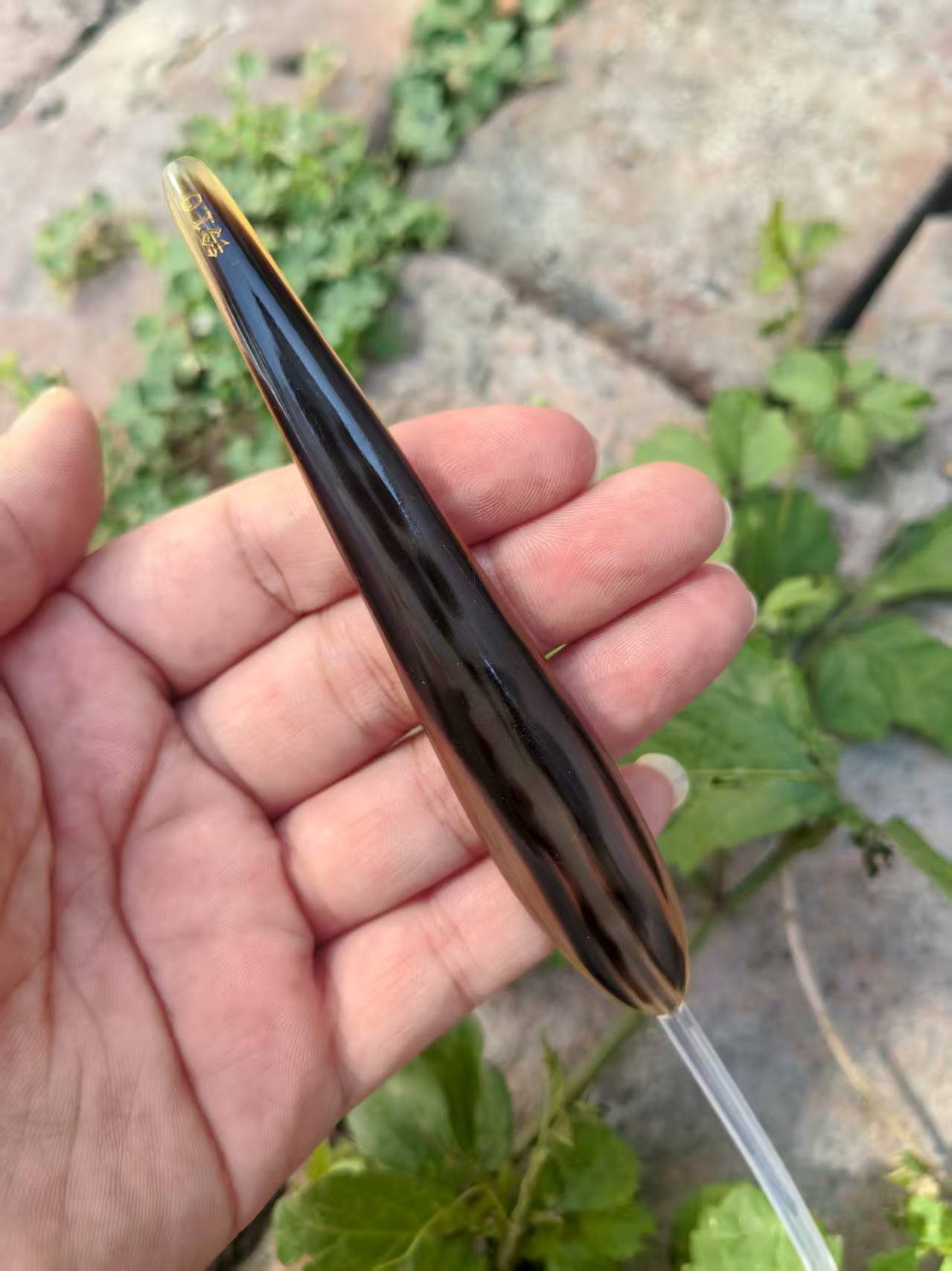 宽尖钩针羊角钩针毛线编织工具尖头钩针工具手工