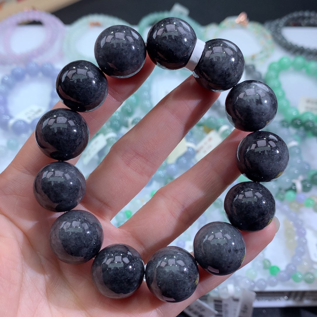 未镶嵌翡翠手链天然