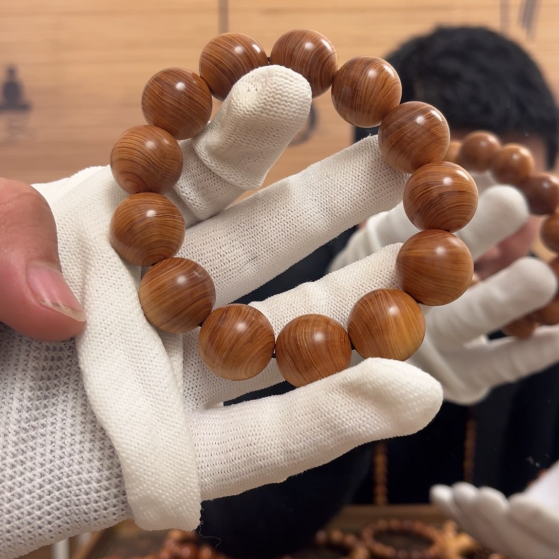 柏木（崖柏）手串/手链18红黑油药香板根料