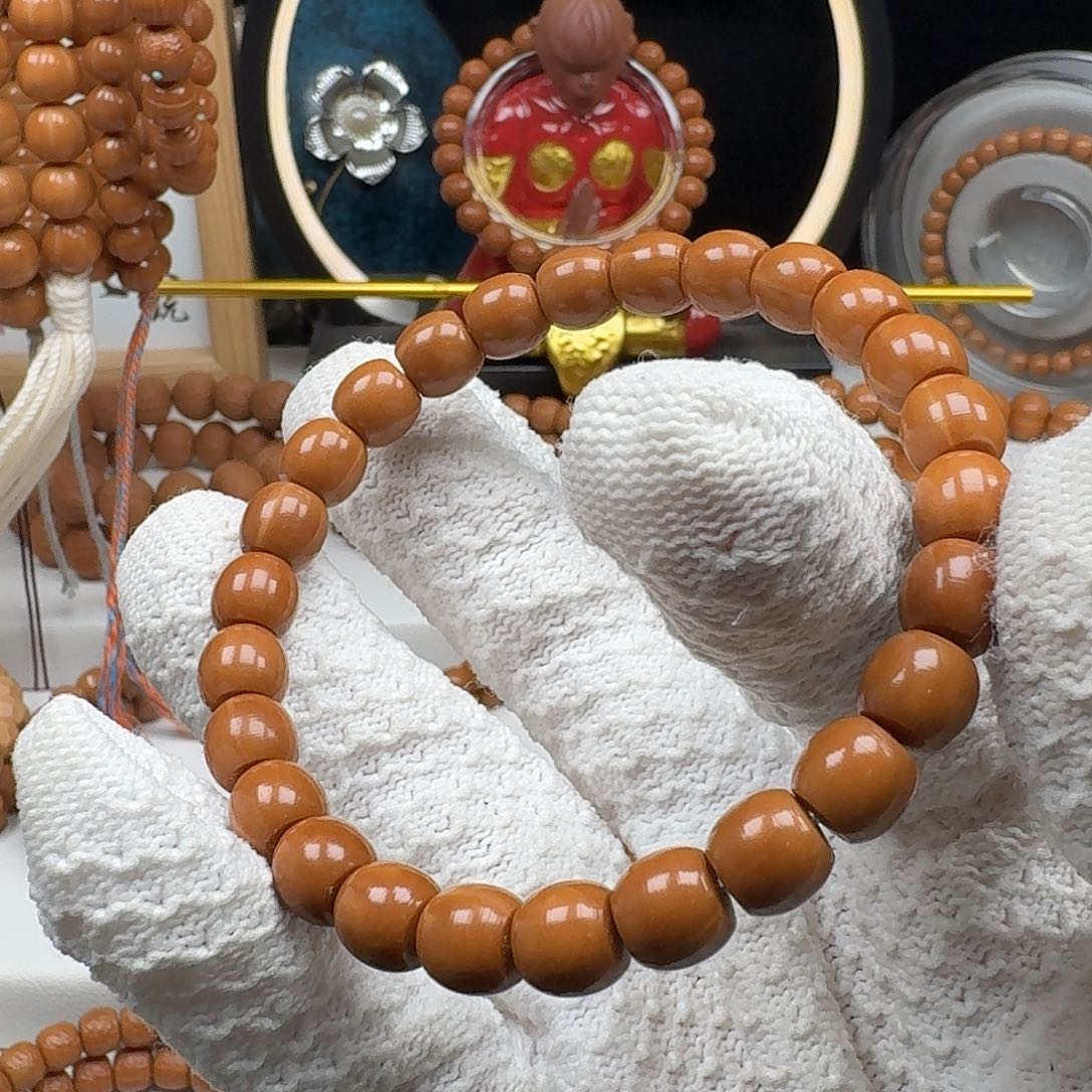 E***Y手串猴头核桃猴头直切8.5