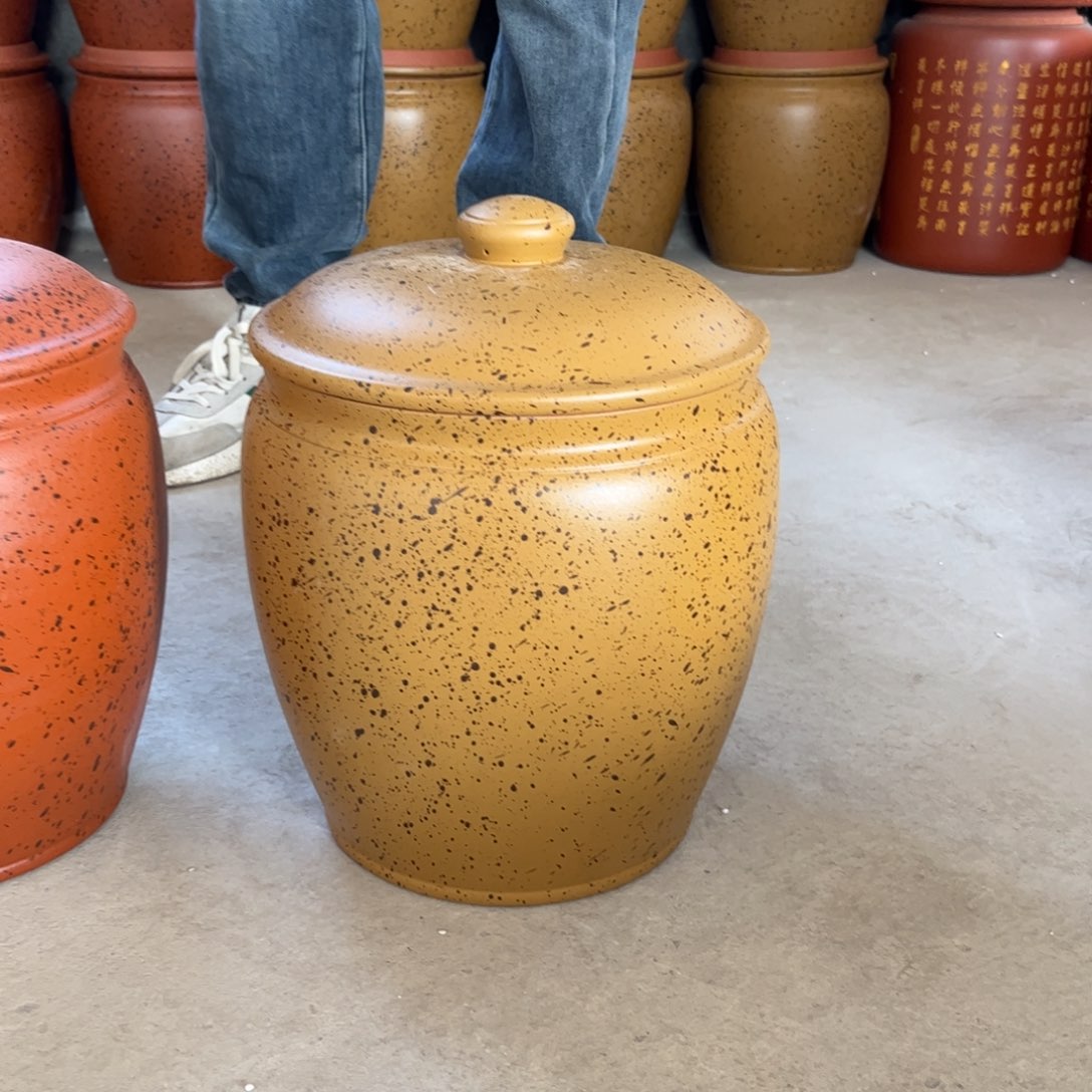 茶叶罐紫砂10 饼茶叶罐