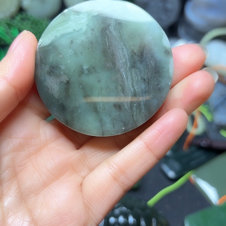 和田玉珠宝半成品未镶嵌