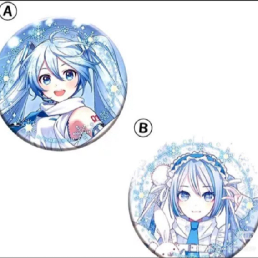 【初音未来】 雪初音新千岁机场/北海道限定吧唧