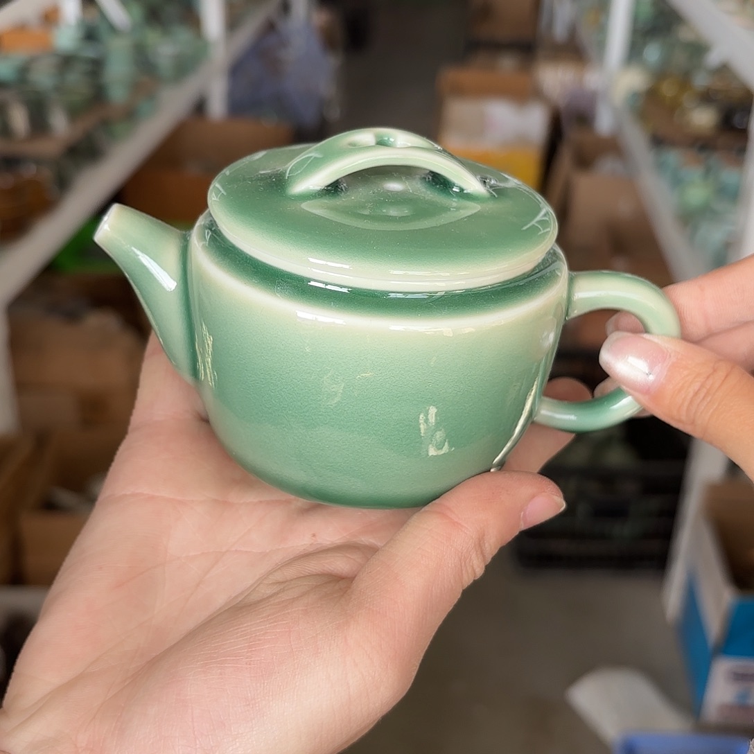 龙泉云间青瓷小米茶器