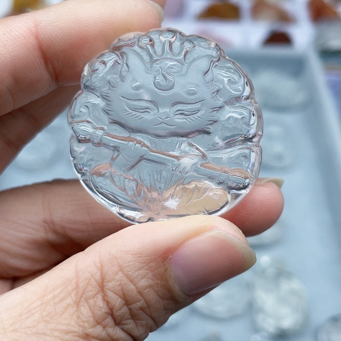 水晶吊坠(不含链)未镶嵌