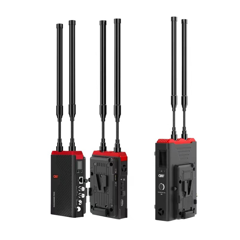 视晶雷电X2无线图传穿墙利器SDI/HDMI双路传输1000米超远距离传送