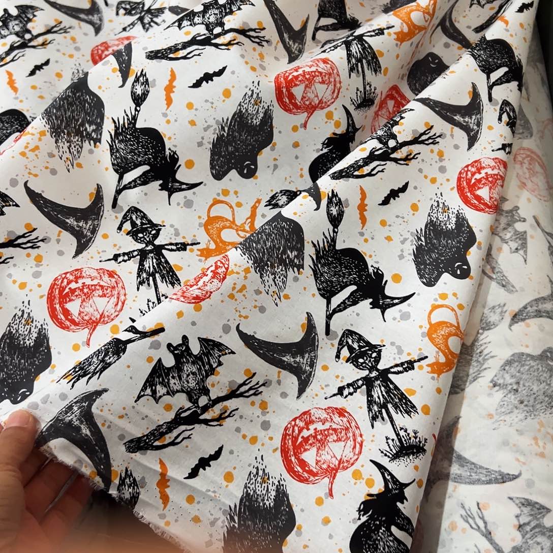 棉福袋一米价纯棉平布1.1米宽果子B2微瑕