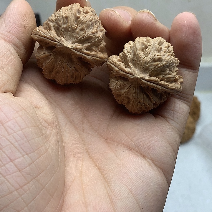 吊坠文玩核桃34 白狮子小水间