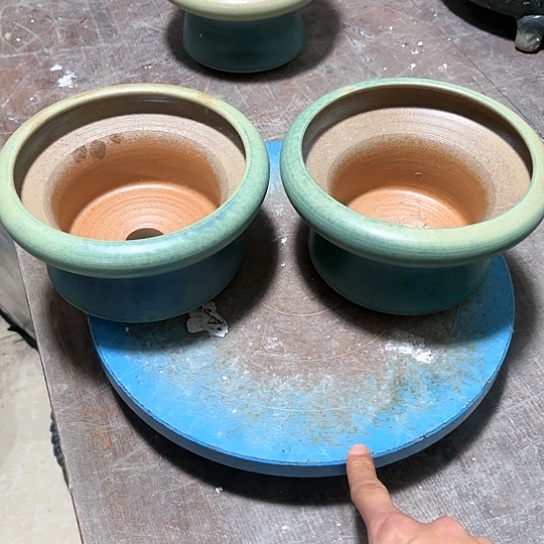 景德镇陶瓷花盆高10口15