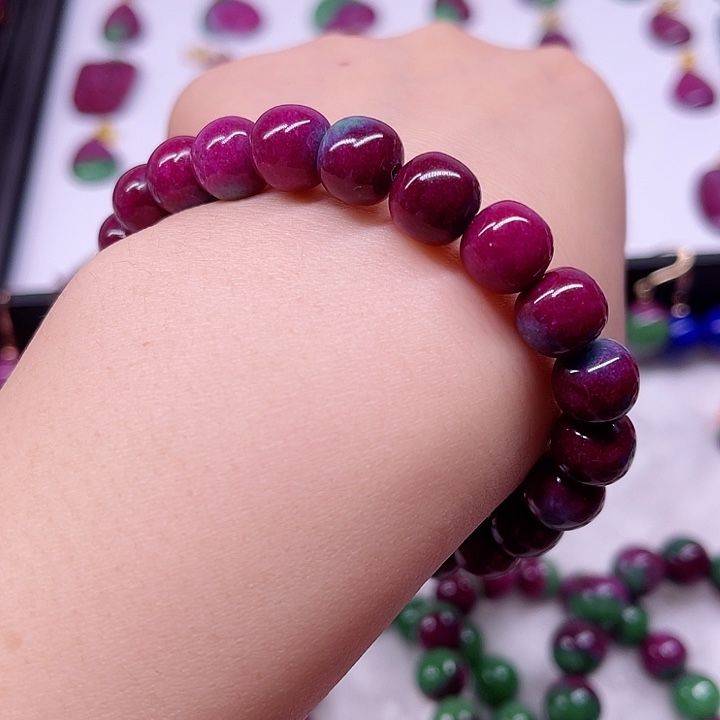 红宝石手串未镶嵌