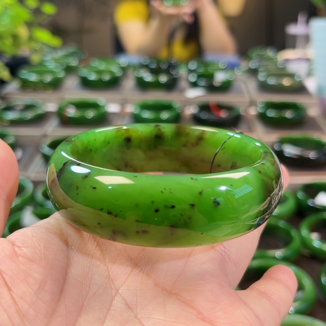 未镶嵌手镯和田玉（碧玉）62