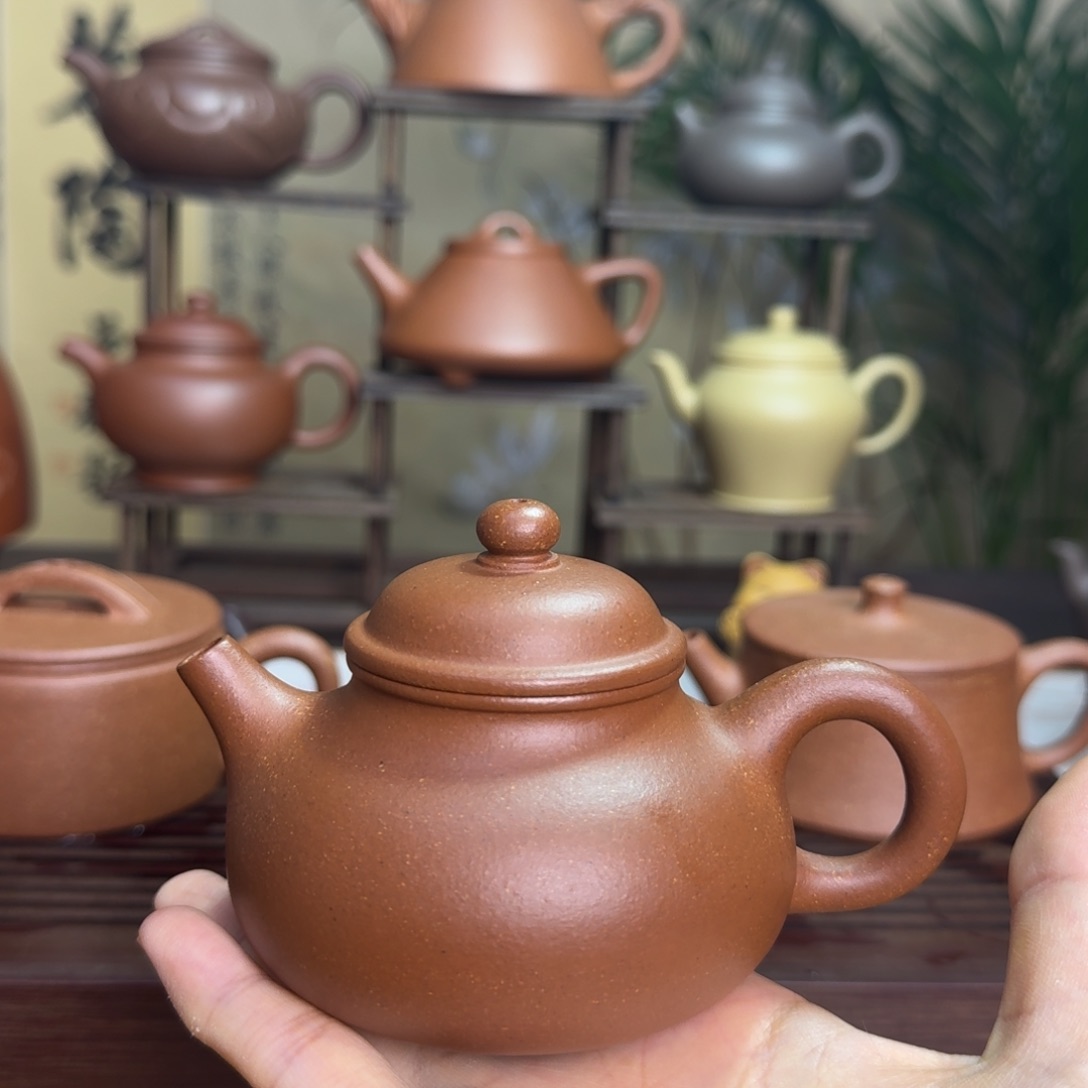 茶壶紫砂巍*原矿降坡容天