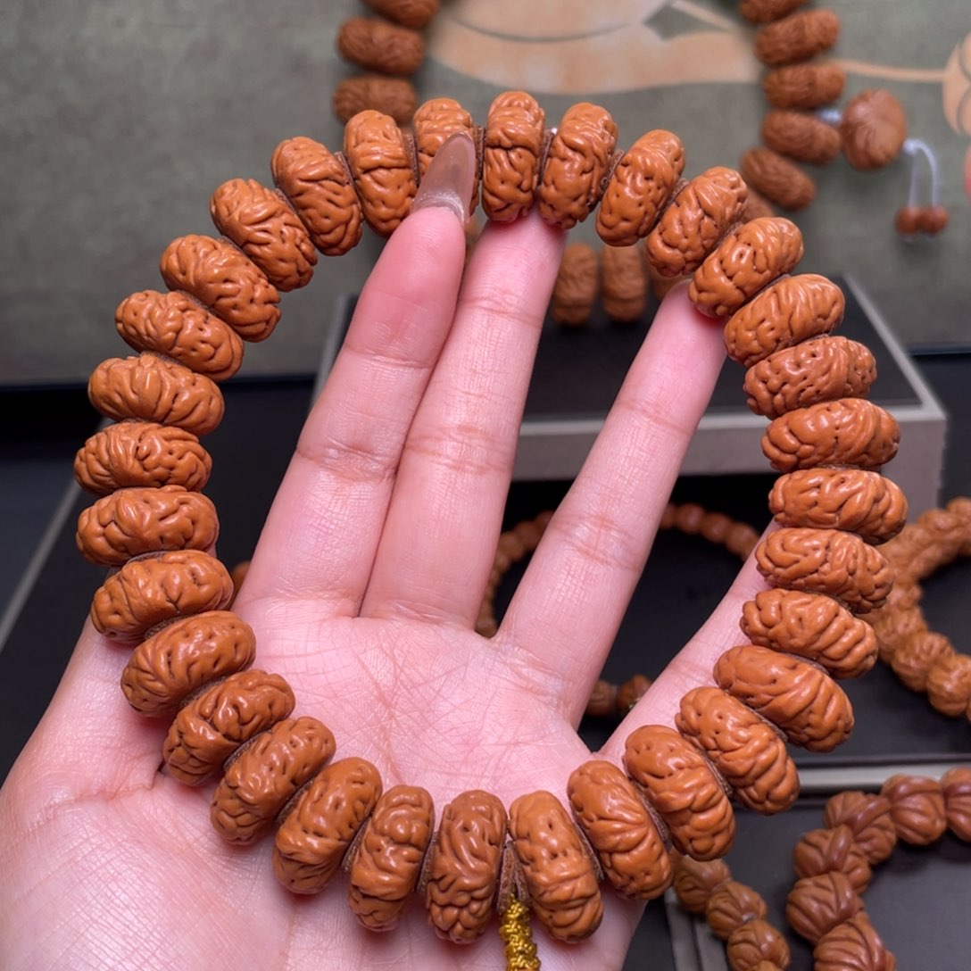 骄***阳桃核吊坠20大肠纹